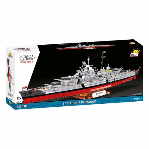 Cobi battleship bismarck 3080 - cobi,