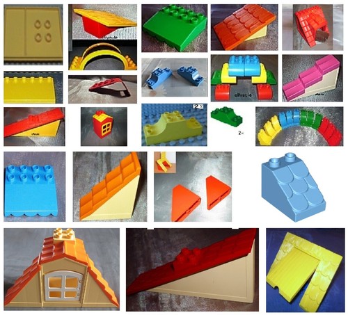 Lego duplo piastra roulotte - duplo,